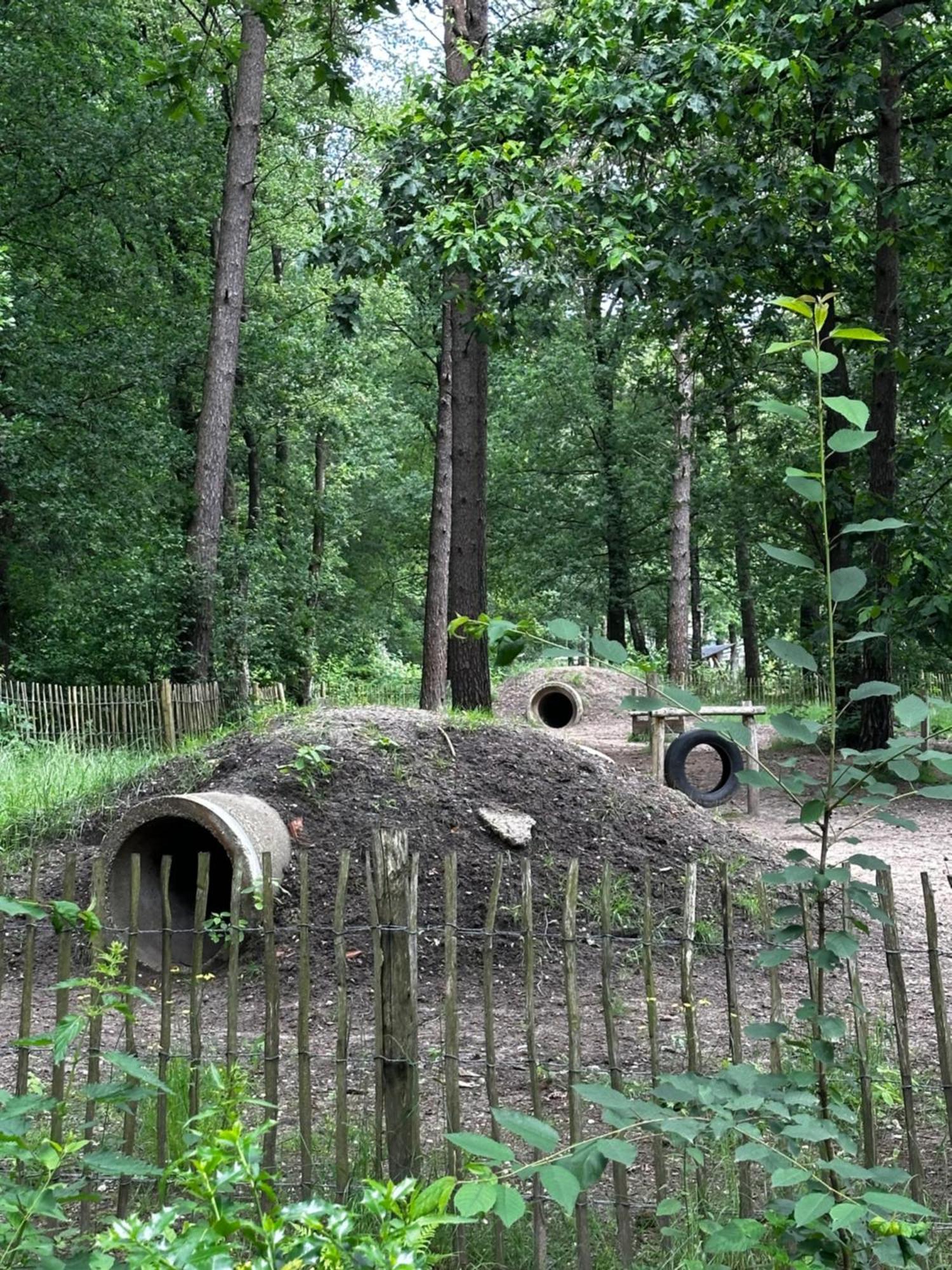 Dubbele Chalet Op Recreatiepark Topparken Op De Veluwe In Beekbergen Met Grote Vrije Tuin En Eigen Parkeerplaats Exteriér fotografie